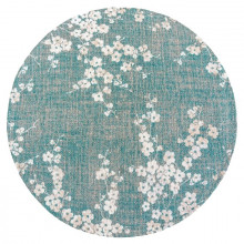 Ковер "Сакура - Голубое озеро / Sakura - Lake blue" D1400