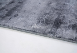 Ковер "Плеин стальной серый / Plain steel gray" 1600x2300