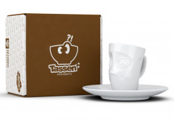 Кофейная пара "tassen buffled" 80 мл.