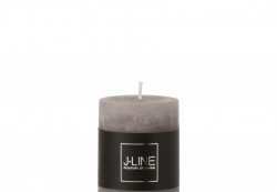 Свеча декоративная "dark grey" 5*7,5 см, 18 часов горения