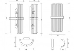 Настенный светильник "Сопреса/Sorpresa"