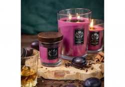 Ароматическая свеча Aged bourbon & plum / Сливовый бурбон, 90гр.