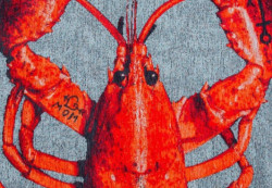 Ковер "Lobster Steam Red" D240
