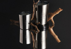 Ароматическая свеча «Престиж» Titanium black (Титановый черный), 515гр.
