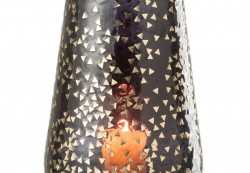 Ваза-подсвечник "Мозаика/Mosaic" black h230