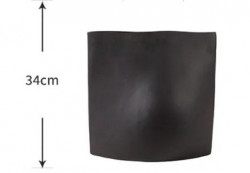 Ваза-декор "Черный квадрат / Black square" h355